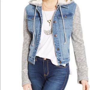 Sweatshirt jean jacket
